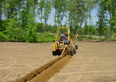 golf inrrigation install